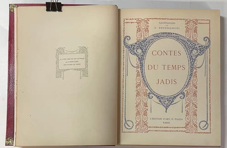 Contes du temps jadis. Illustrations de U. Brunelleschi [manque 14 des 20 planches]