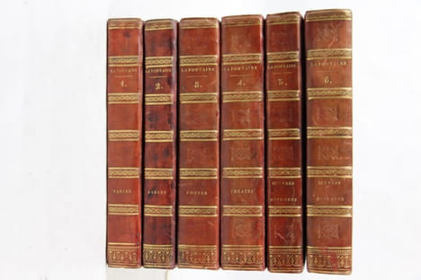 Oeuvres. Nouvelle édition revue, mise en ordre et accompagnée de notes de C.A Walkenaer.. La Fontaine (Jean de)