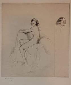 Novembre. 21 gravures originales d'Edgar Chahine [avec les dessins originaux]
