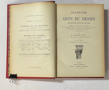 Grammaire des arts du dessin.
