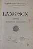 Lang-Son. Combats, retraite et négociation. Cartes et planches.. Lecomte (Commandant)