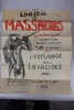 Les Massacres de Rambouillet. Exposition. Peintures et dessins en sa baraque sur l'Esplanade des Invalides, Paris. Lorjou (Bernard)