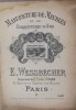 Manufacture de meubles en fer et ferronnerie d’art.. Wessbecher