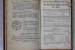 [Recueil factice de 9 bulletins se rapportant aux machines à vapeur de 1823 à 1856]. [Appareils à vapeurs] Bulletin des lois