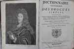 Dictionnaire des drogues simples... Nouvelle édition, avec figures.. Lemery (Nicolas)