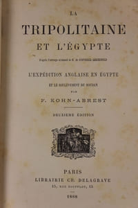 La Tripolitaine et l'Egypte