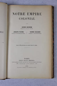 Notre empire colonial