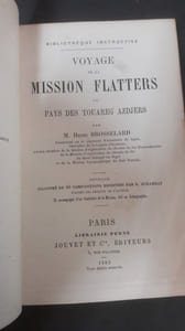 Voyage de la mission Flatters au pays des Touaregs