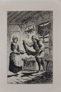 La Farce des Quiolards, tirée d’un proverbe normand. Avec introduction et dix eaux-fortes par Jules Adeline.