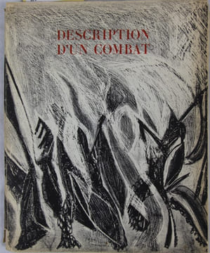 Description d’un combat. Lithographies originales par Atlan.. [ATLAN Jean-Michel] KAFKA Frantz