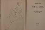 L’Epouse infidèle. Poèmes. Deux eaux-fortes originales de Léonor FINI.. LÉLY Gilbert