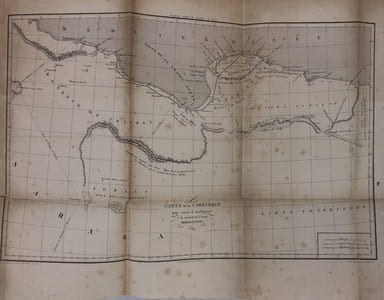 Voyage en Afrique au Royaume de Barcah et dans la Cyrénaique. Traduit et augmenté de notes historiques, géographiques et botaniques, et d'une notice sur l'ancienne et moderne Cyrénaique, sur le royaume de Fezzan, sur Temboctou, sur l'Oasis de Syouah, l'antique Oasis d'Ammon et le temple de Jupiter, sur le vent du Désert, sur l'Ibis sacré, sur le Lotus, sur le Papyrus. égyptien, et sur le Silphium si recherché des Anciens.