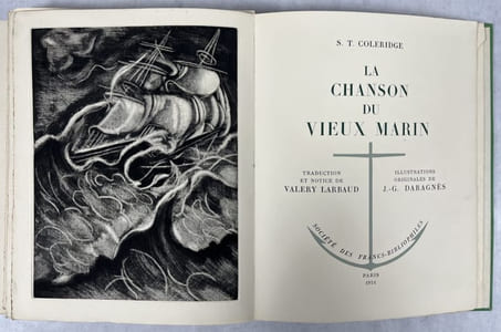 La Chanson du vieux marin.. Illustrations de Jean-Gabriel DARAGNES