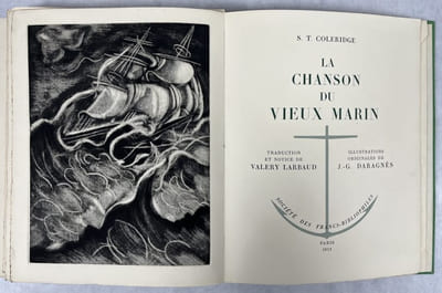 La Chanson du vieux marin.. Illustrations de Jean-Gabriel DARAGNES