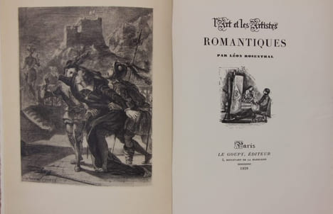 BERTAUT Jules, Villégiatures romantiques ; - BOUTERON Marcel, Muses romantiques & Danse et musique romantiques ; - CLEMENT-JANIN, Drames et comédies ...