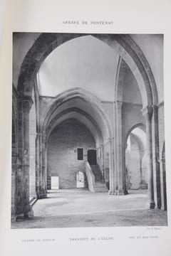 L’Abbaye de Fontenay et l’architecture cistercienne.. BÉGULE Lucien