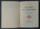 Lettres du Périgord. Bois en couleurs par Jacques Beltrand.. BELTRAND Jacques - HALÉVY Daniel