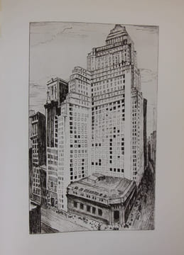 New-York. Images mouvantes. Dessins d’Henriette Delalain.. DELALAIN Henriette - DEBAT François