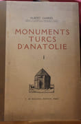 Monuments Turcs d'Anatolie. Tome premier. Kayseri - Nigde. par GABRIEL Albert - Image 1