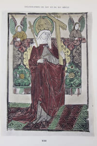 Les Xylographies du XIVe et du XVe siècle au Cabinet des Estampes de la Bibliothèque nationale.