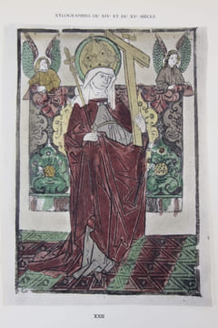 Les Xylographies du XIVe et du XVe siècle au Cabinet des Estampes de la Bibliothèque nationale.. LEMOISNE P.-A.