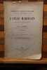 L’Atlas marocain, d'apr&egrave;s les documents originaux, par Paul Schnell. Traduit... par Augustin Bernard. ... avec carte.. SCHNELL Paul