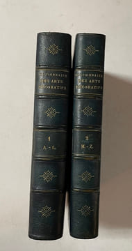 Dictionnaire des Arts décoratifs. Ouvrage illustré d’environ 600 gravures.. ROUAIX (Paul)