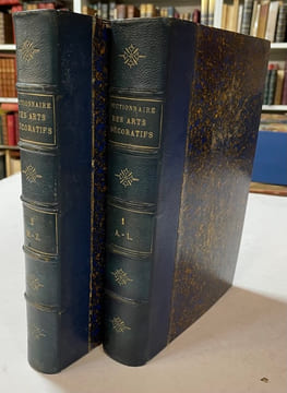 Dictionnaire des Arts décoratifs. Ouvrage illustré d’environ 600 gravures.. ROUAIX (Paul)