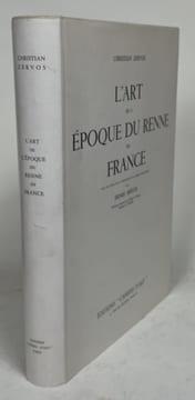 L'Art de l’époque du renne en France. Avec une étude sur la formation de la science préhistorique par Henri Breuil. ZERVOS (Christian) - BREUIL (abbé) ...