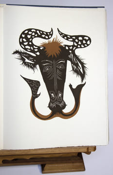 Géographie animale. 18 lithographies originales avec textes inédits. LURÇAT Jean