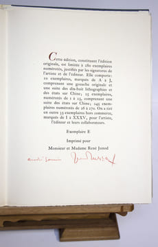 Géographie animale. 18 lithographies originales avec textes inédits. LURÇAT Jean