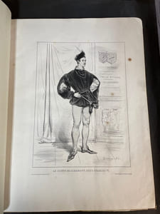 Costumes historiques pour travestissements. Dessinés d’après nature par A. Devéria.