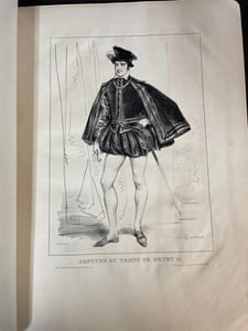 Costumes historiques pour travestissements. Dessinés d’après nature par A. Devéria.