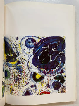 Sam Francis. Métaphysique du vide. [FRANCIS Sam] WALDBERG Michel