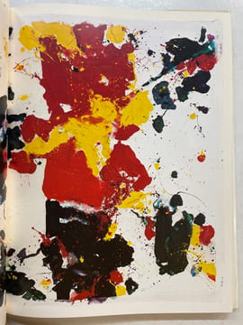 Sam Francis. Métaphysique du vide. [FRANCIS Sam] WALDBERG Michel