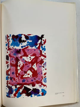 Sam Francis. Métaphysique du vide. [FRANCIS Sam] WALDBERG Michel