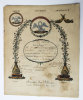 Diplome manuscrit d’affiliation d’Alexandre Niquet, apprêteur de bretelles, âgé de 29 ans, demeurant à Paris, 19, rue Montmartre, à la Société du ...