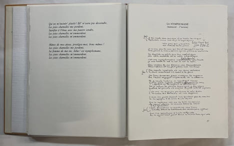 Georges Brassens. Inédits, Manuscrits, autres Textes. BATTISTA (éric)