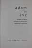 Adam et ève. Frontispice d'Antoni Clavé. Illustrations d'André Gas.. RICHAUD (André de) (B00LAZDU5G)