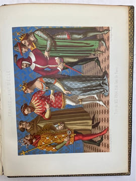 Les Arts somptuaires - Histoire du Costume et de l’Ameublement et des Arts et Industries qui s’y rattachent.. LOUANDRE (Introduction et texte ...