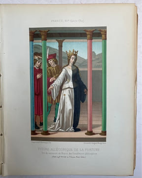 Les Arts somptuaires - Histoire du Costume et de l’Ameublement et des Arts et Industries qui s’y rattachent.. LOUANDRE (Introduction et texte ...
