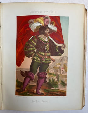 Les Arts somptuaires - Histoire du Costume et de l’Ameublement et des Arts et Industries qui s’y rattachent.. LOUANDRE (Introduction et texte ...