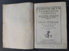 Ethruscarum antiquitatum fragmenta, quibus urbis Romae aliarumque gentium primordia, mores et res gestae indicantur, a Curtio Inghiramio reperta ...