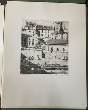 Charles Meryon, Eaux-fortes sur Paris. Présentation par Jean Bouret. Suivie de Meryon, Charles, eau-fortier, ex-marin et de Bref historique de la ...