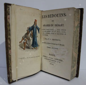 Les Bédouins, ou Arabes du désert. Ouvrage publié d'après les notes inédites de Dom Raphael sur les moeurs, usages, lois, coutumes civiles et religieuses de ces peuples. Et orné de 24 figures dessinées par F. MASSARD
