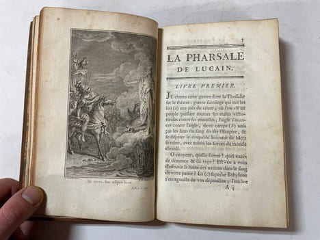 La Pharsale de Lucain. Traduite en François par M. Marmontel de l’Académie Françoise. LUCAIN