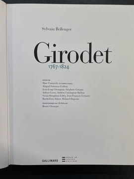 Girodet : 1767-1824. Fumaroli Marc, Solomon-Godeau Abigail, Champion Jean-Loup, Goetz Adrien, Andrew Carrington Shelton, Lemaire Jean-François, ...