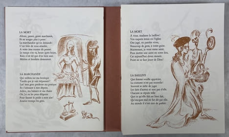 La Danse macabre des Femmes suivie de la danse nouvelle des Hommes, augmentée du Dit des trois morts et des trois vifs, du Débat d'un corps et d'une ...