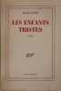 Les Enfants tristes.. NIMIER Roger