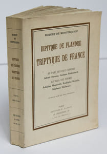 Diptyque de Flandre - Triptyque de France. Au pays des ciels sonores (Alfred stevens, Georges Rodenbach) - Au delà des formes (Adolphe Monticelli, Rodolphe Bresdin, Stéphane Mallarmé)